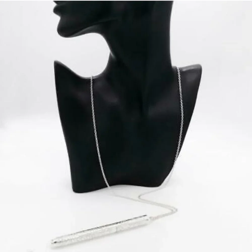 Vintage TIFFANY & CO 925 Sterling Silver Rare Ballpoint Pen with Necklace - Picture 16 of 16